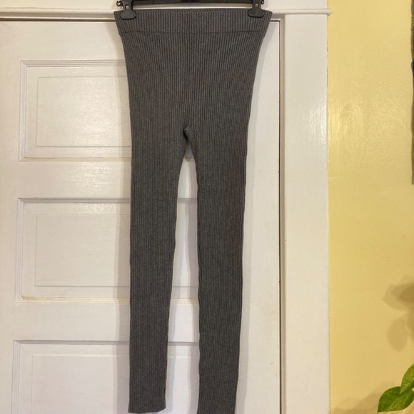 Lunya Women’s Cottonsilk Ribbed Legging Restful Gray Heather Size M EUC - Picture 4 of 14